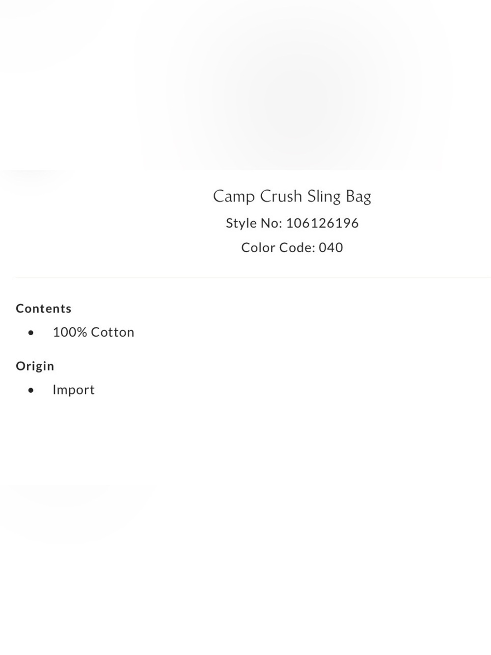NWT Free People Camp Crush Sling Bag in Blue 🩵 New $78 18x10x5 Adjustable Strap - Picture 10 of 10